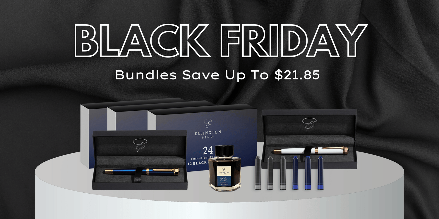 Black and Red Modern Black Friday Sale Banner