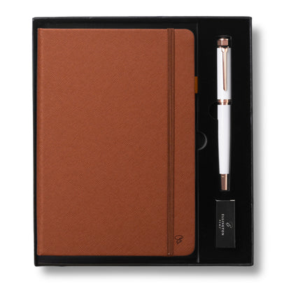 Alpine Rose Journal and Pen Gift Set