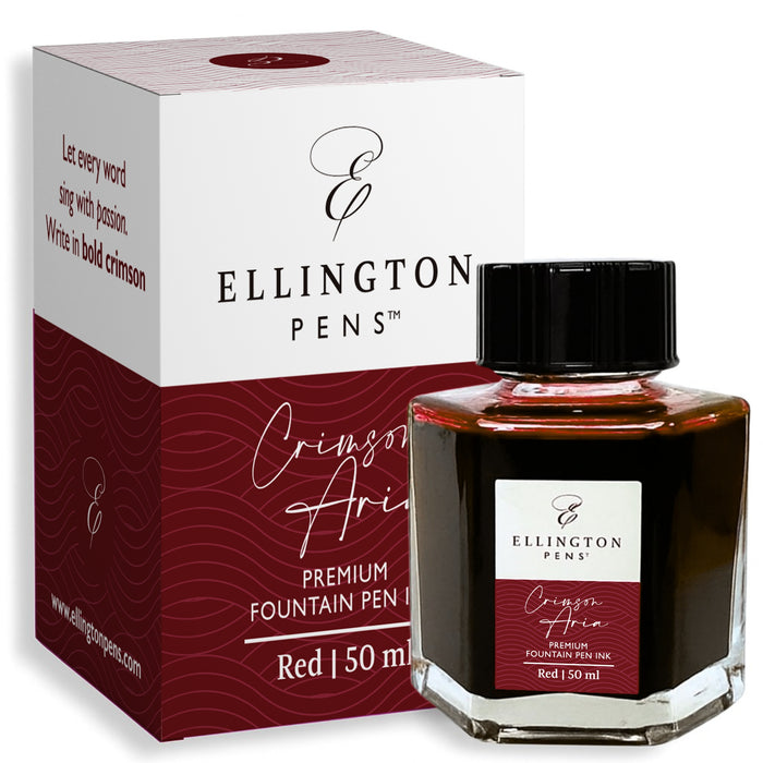 Ink Bottle Crimson Aria Red