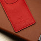 Leather Pen Case Orange