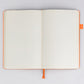 Orange Journal - PU Saffiano Leather journal