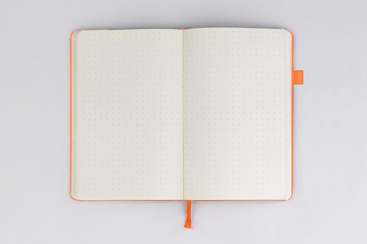 Orange Journal - PU Saffiano Leather