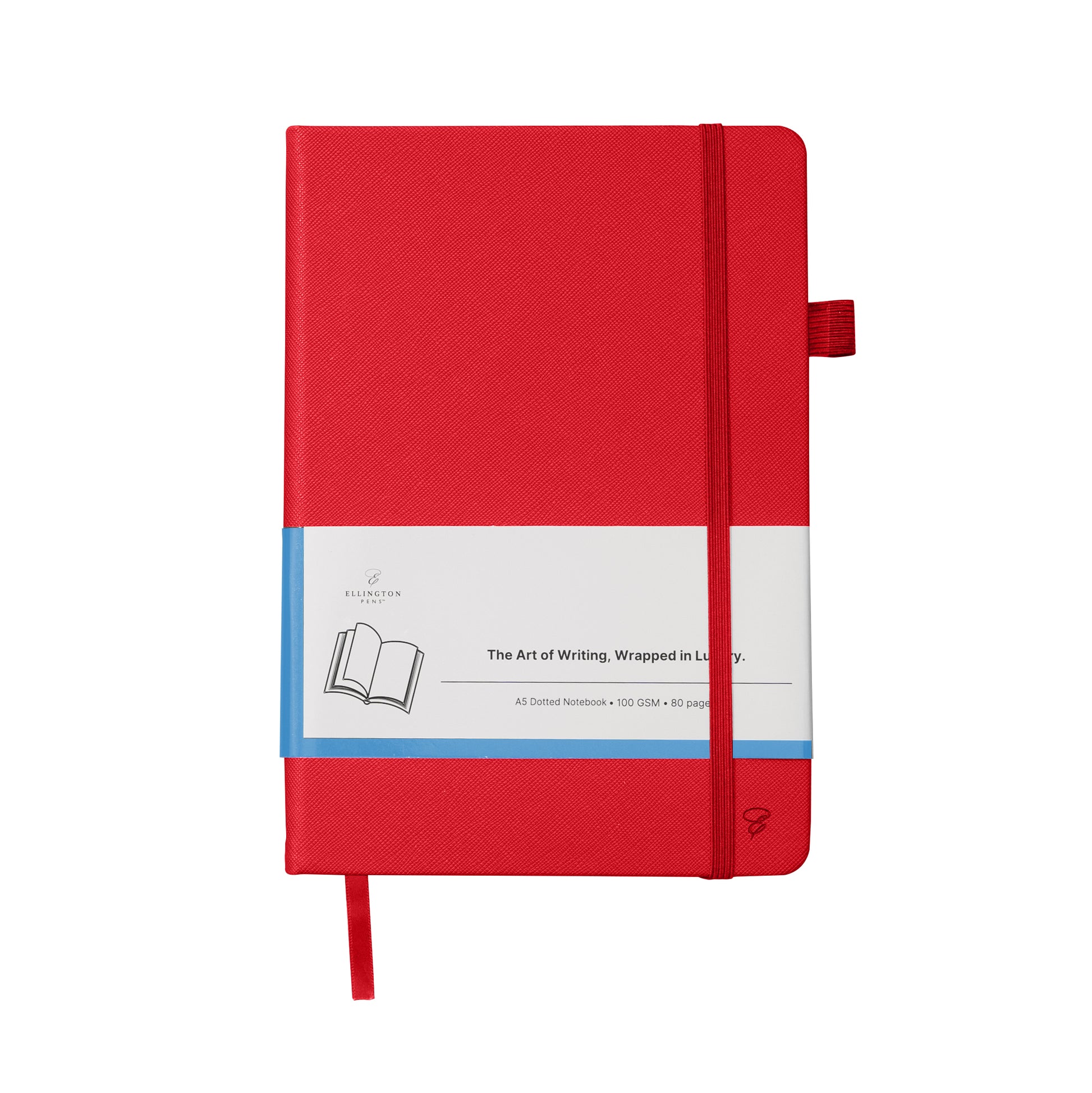 Red Journal - PU Saffiano Leather journal