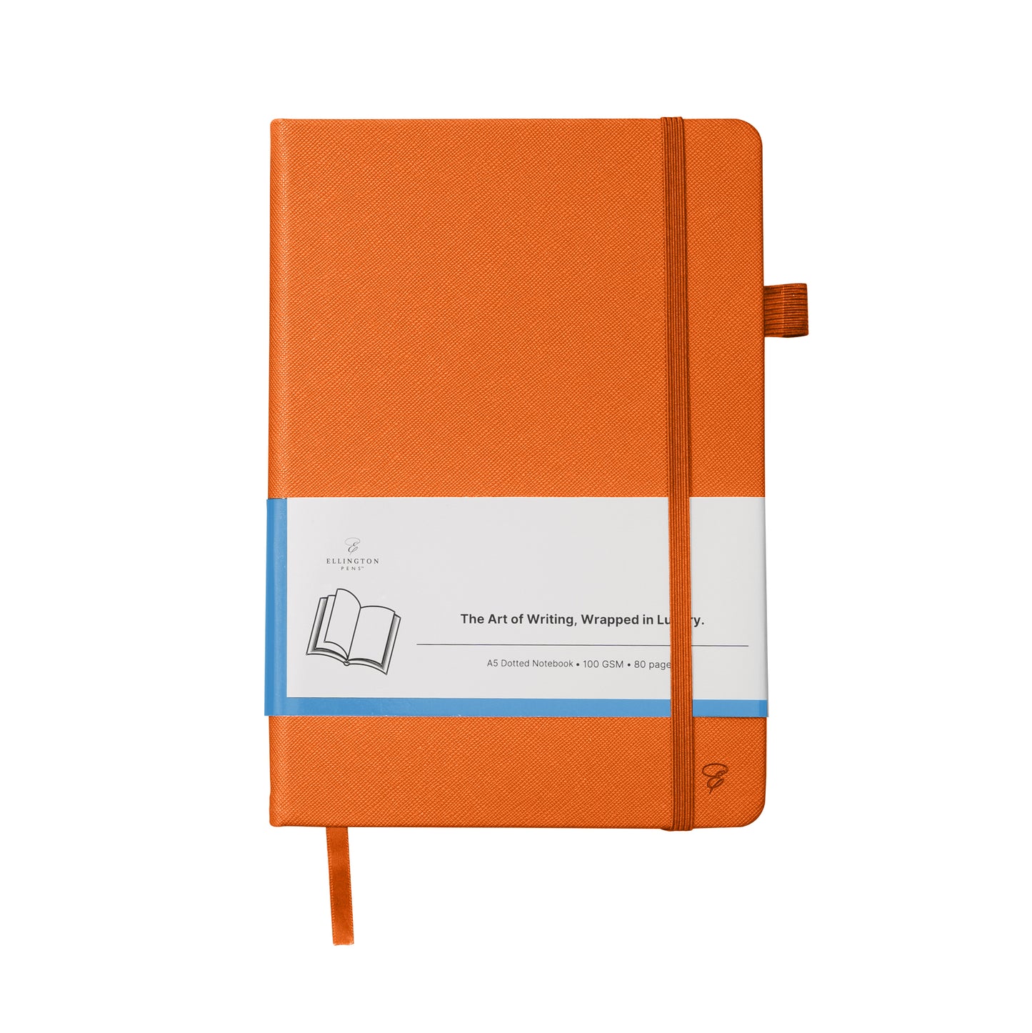 Orange Journal - PU Saffiano Leather