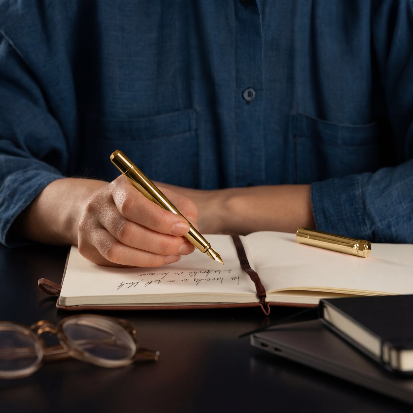 Elysisan Gold Pocket Size Fountain Pen