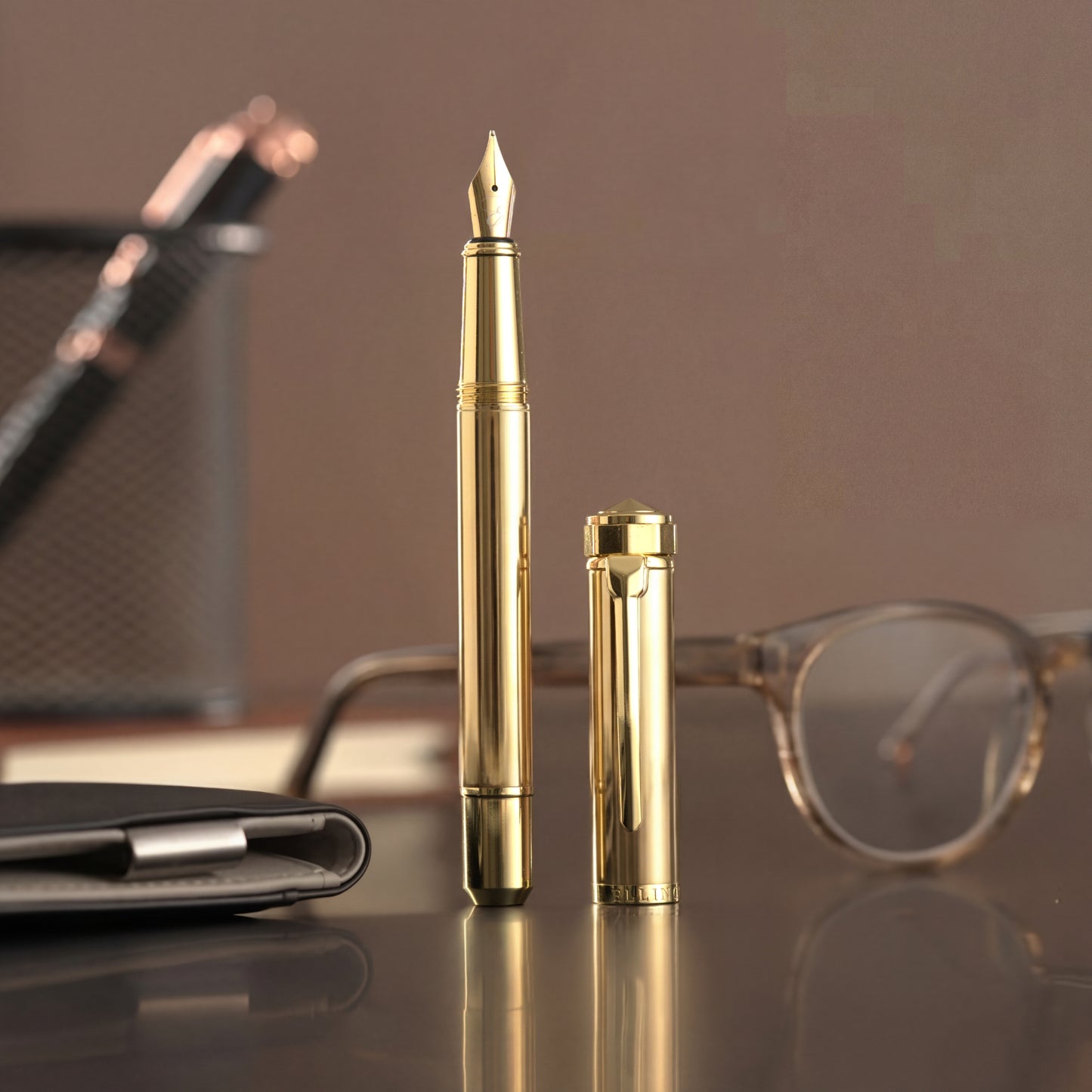 Elysisan Gold Pocket Size Fountain Pen