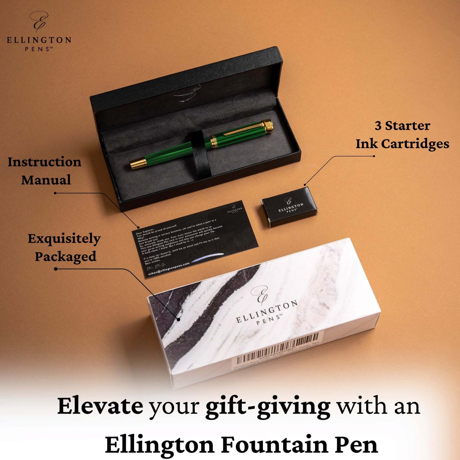 Emerald Enigma Fountain Pen fountain pen