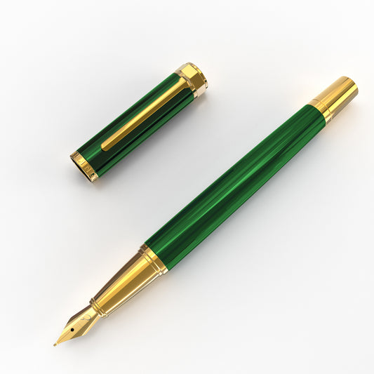 Emerald Enigma Fountain Pen