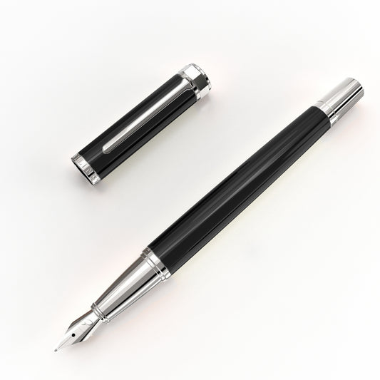 FREE Gift Exclusive Silver Quill Fountain Pen