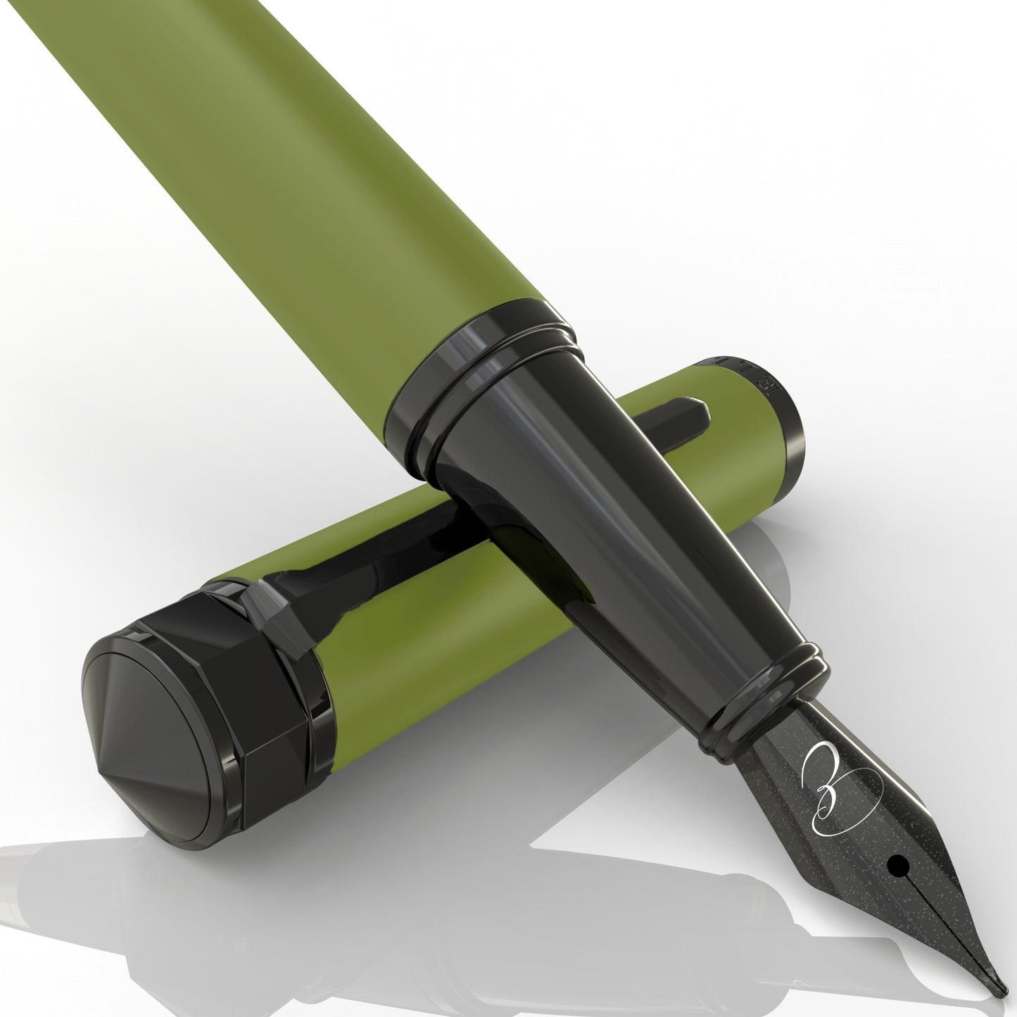 Moss Ember Fountain Pen
