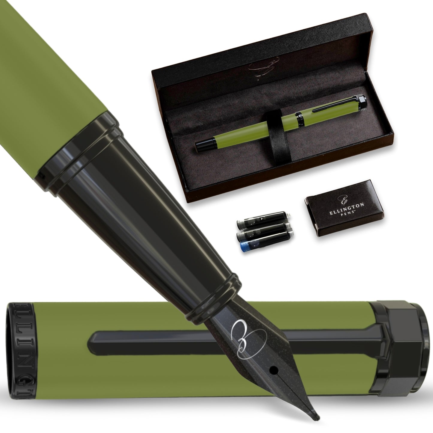Moss Ember Fountain Pen