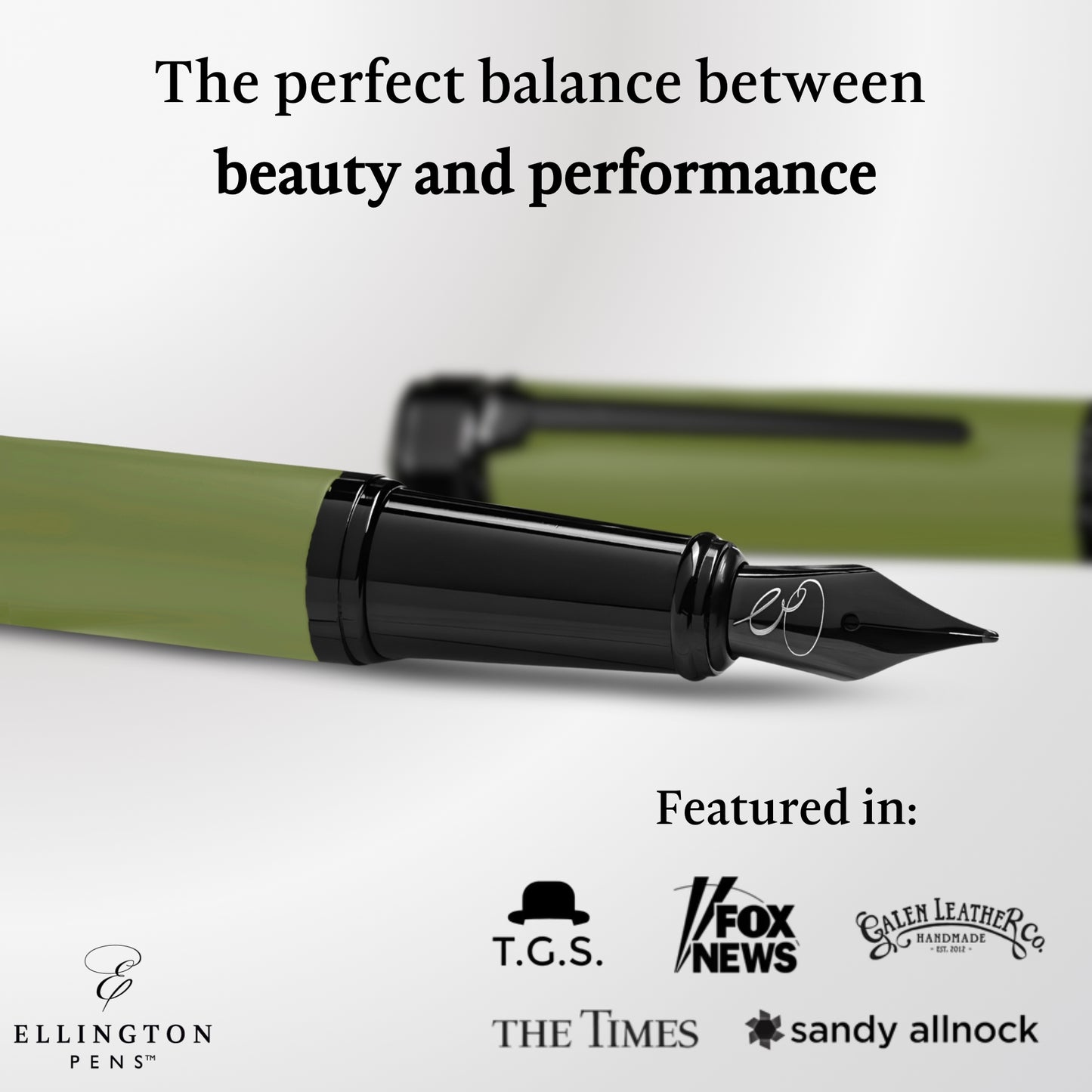 Moss Ember Fountain Pen