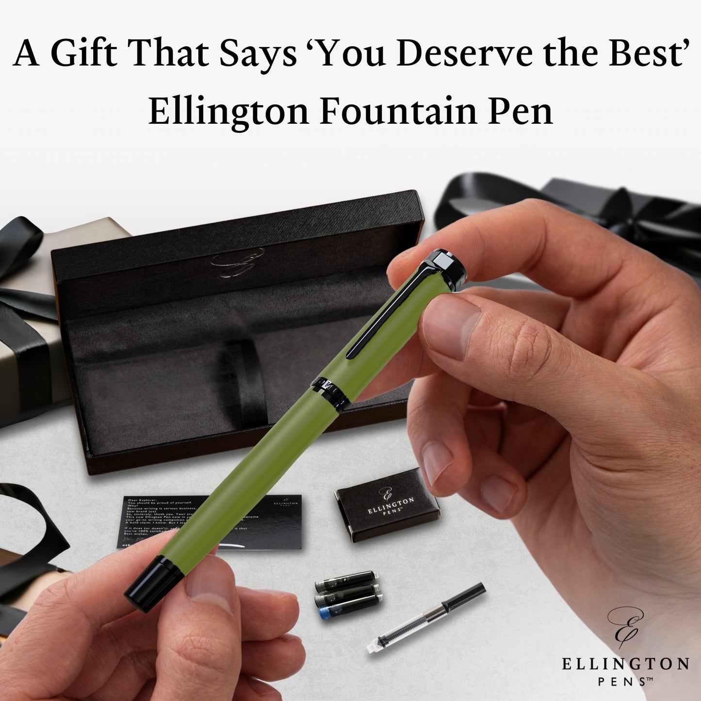 Moss Ember Fountain Pen