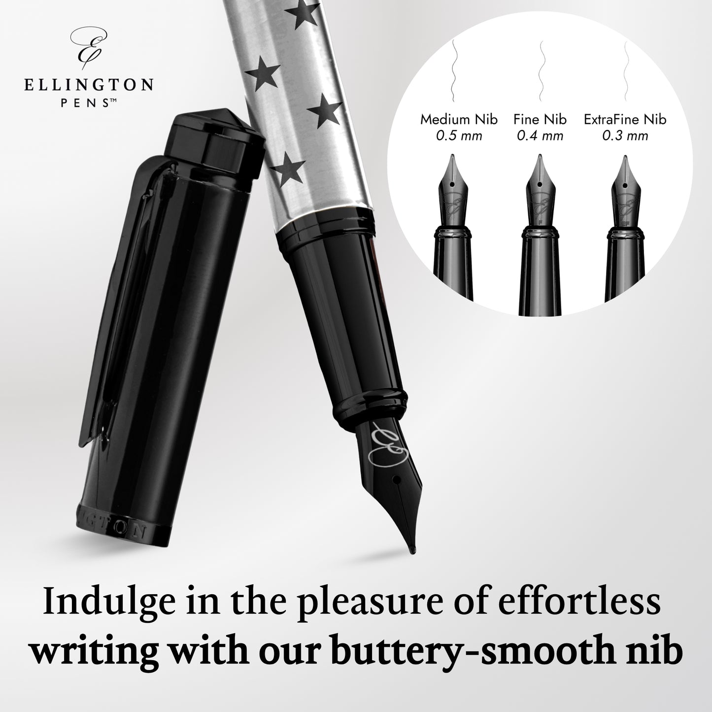 Cosmic Silver Fountain Pen