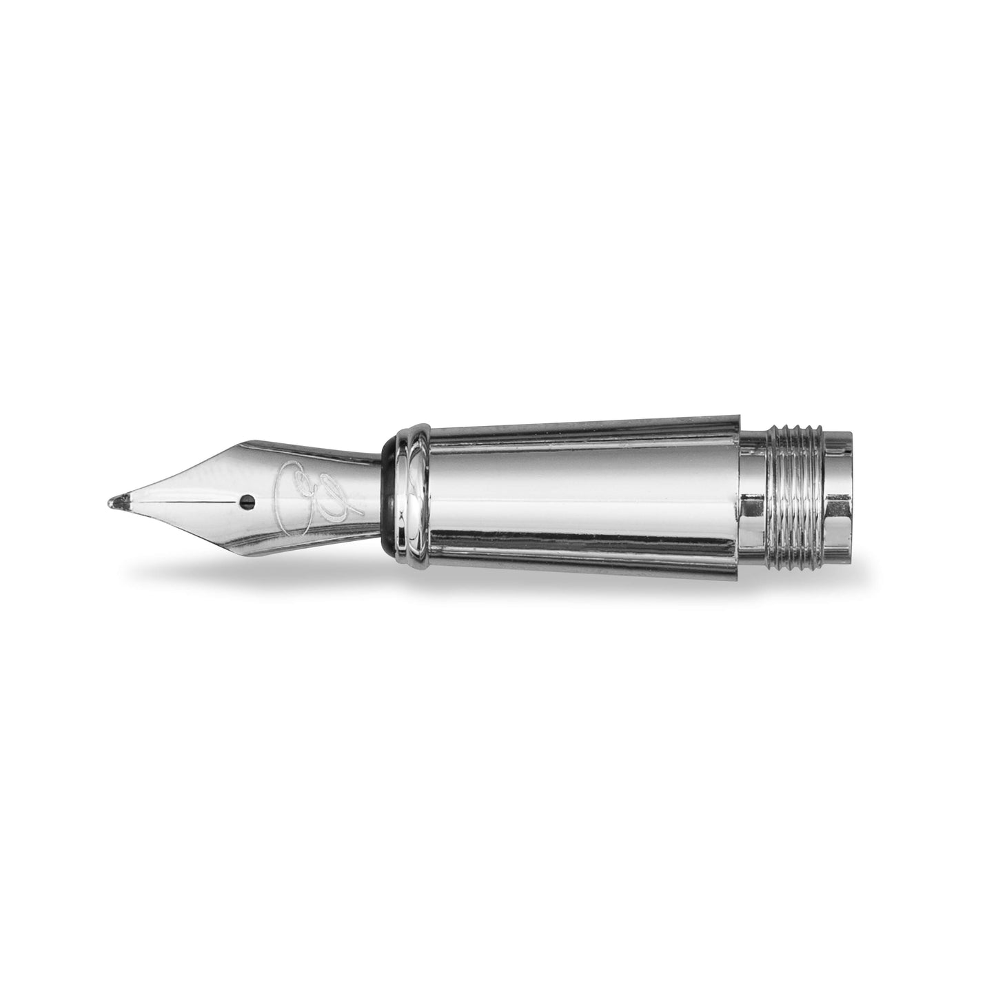 Replacement Nib with Ink Converter - Silver fountain pen