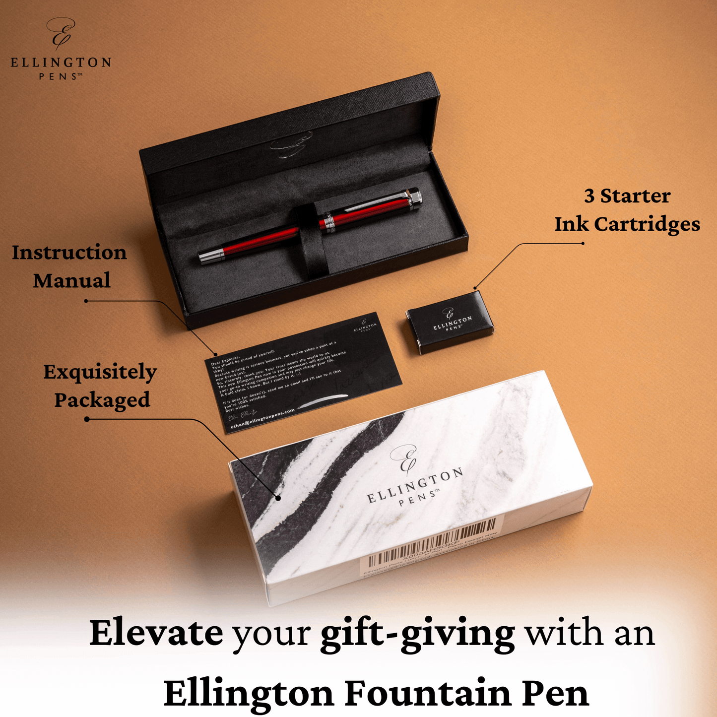 Scarlet Slate Fountain Pen fountain pen