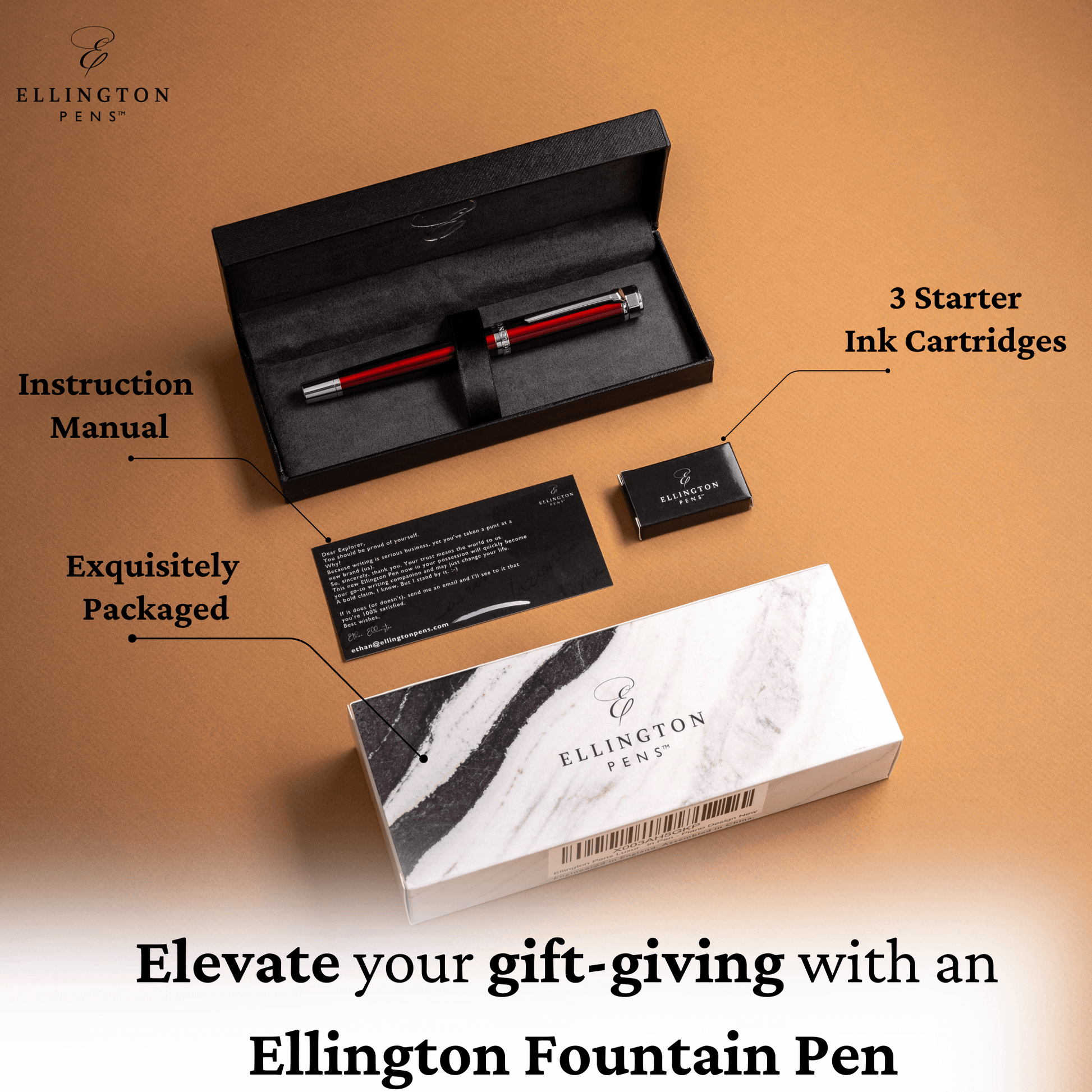 Scarlet Slate Fountain Pen fountain pen