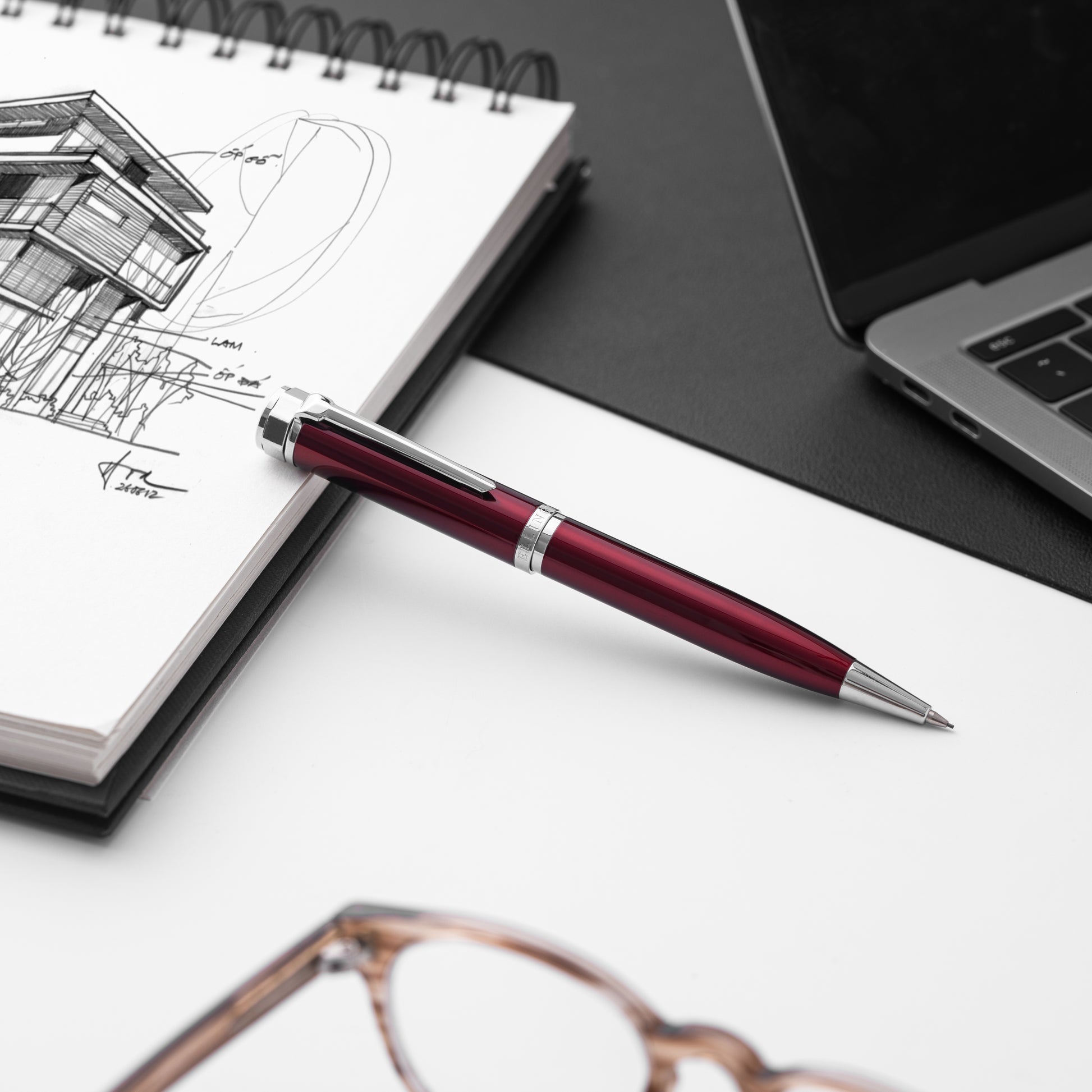 Scarlet Slate Mechanical Pencil