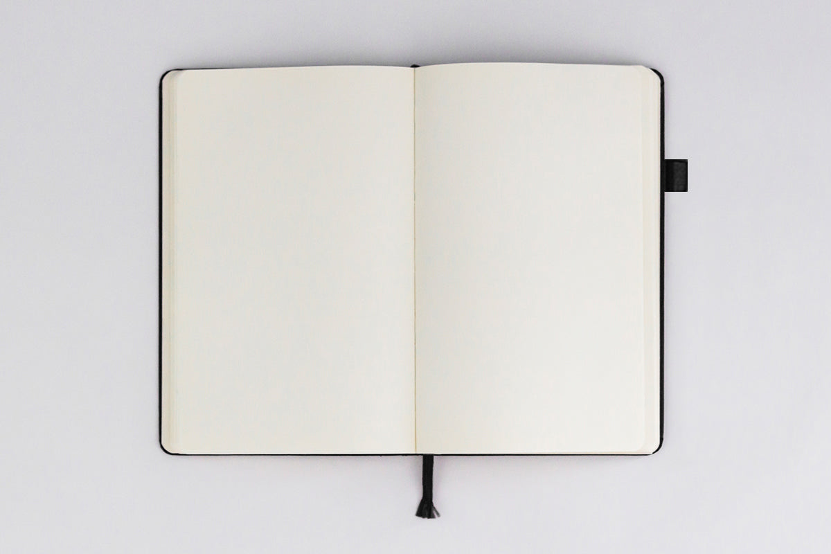 Black Journal - PU Saffiano Leather journal