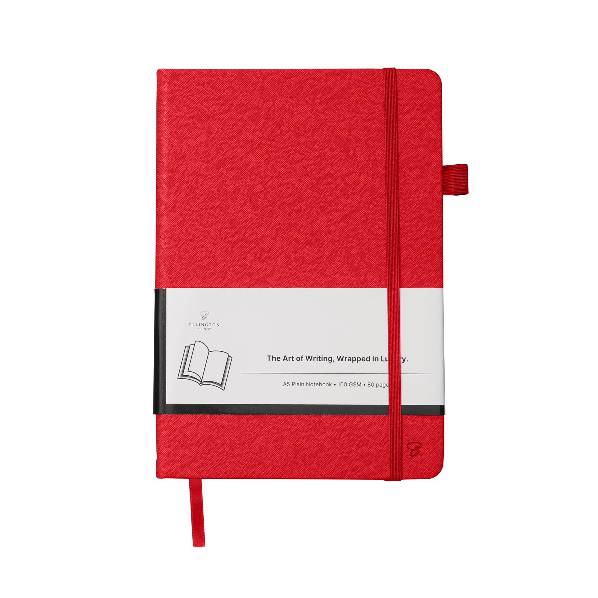 Red Journal - PU Saffiano Leather journal