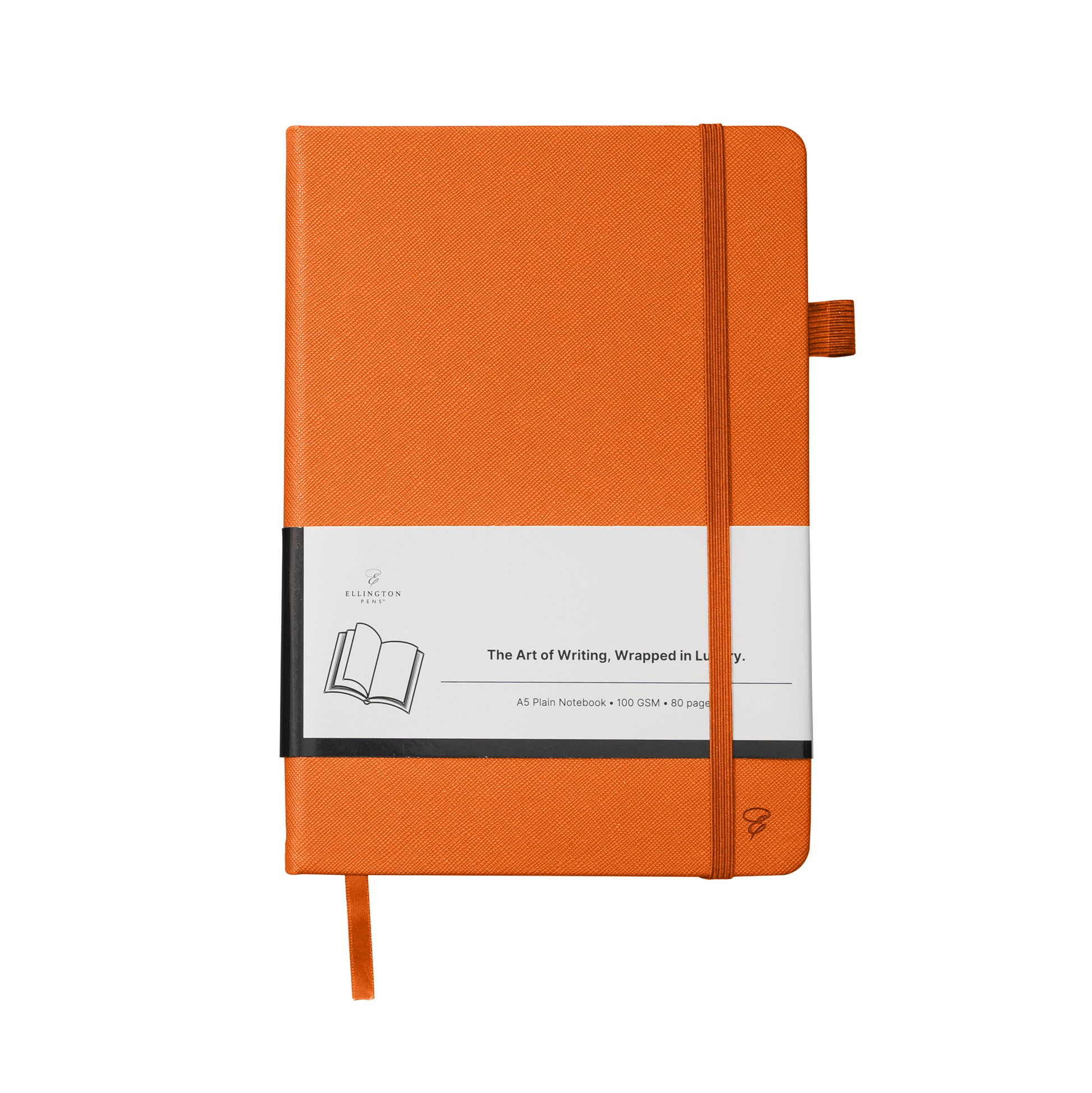 Orange Journal - PU Saffiano Leather journal
