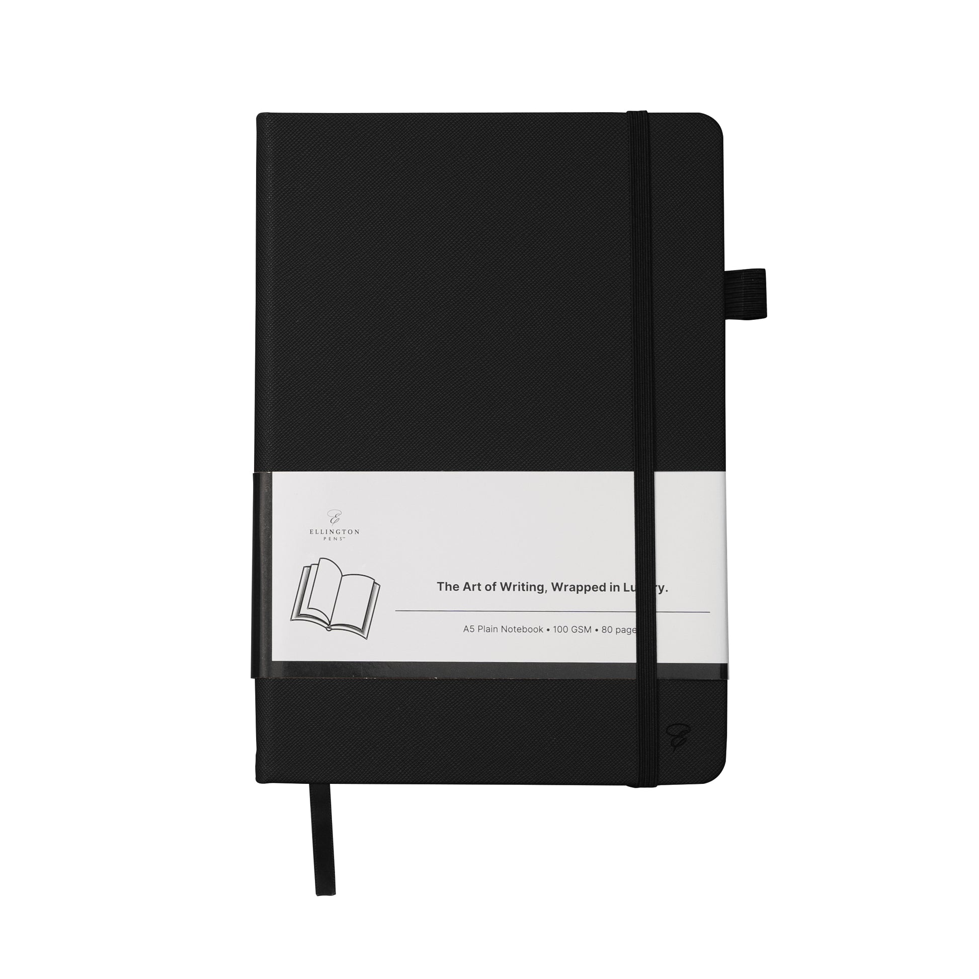 Black Journal - PU Saffiano Leather journal