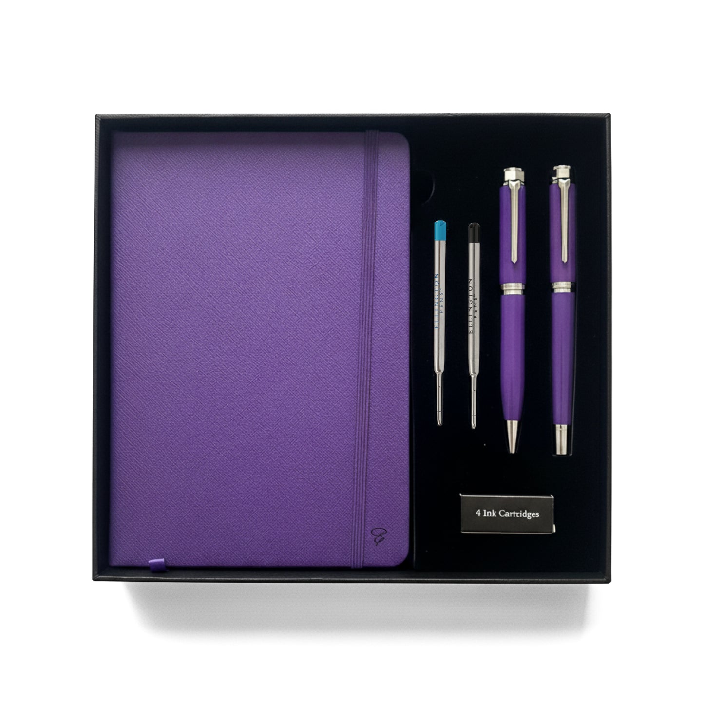 Purple Haze Fountain Pen and Ballpoint Duo Journal Set