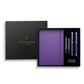 Purple Haze Fountain Pen and Ballpoint Duo Journal Set