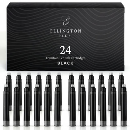 Refill Ink Cartridges - 24 Pack - Compatible with Ellington Pens