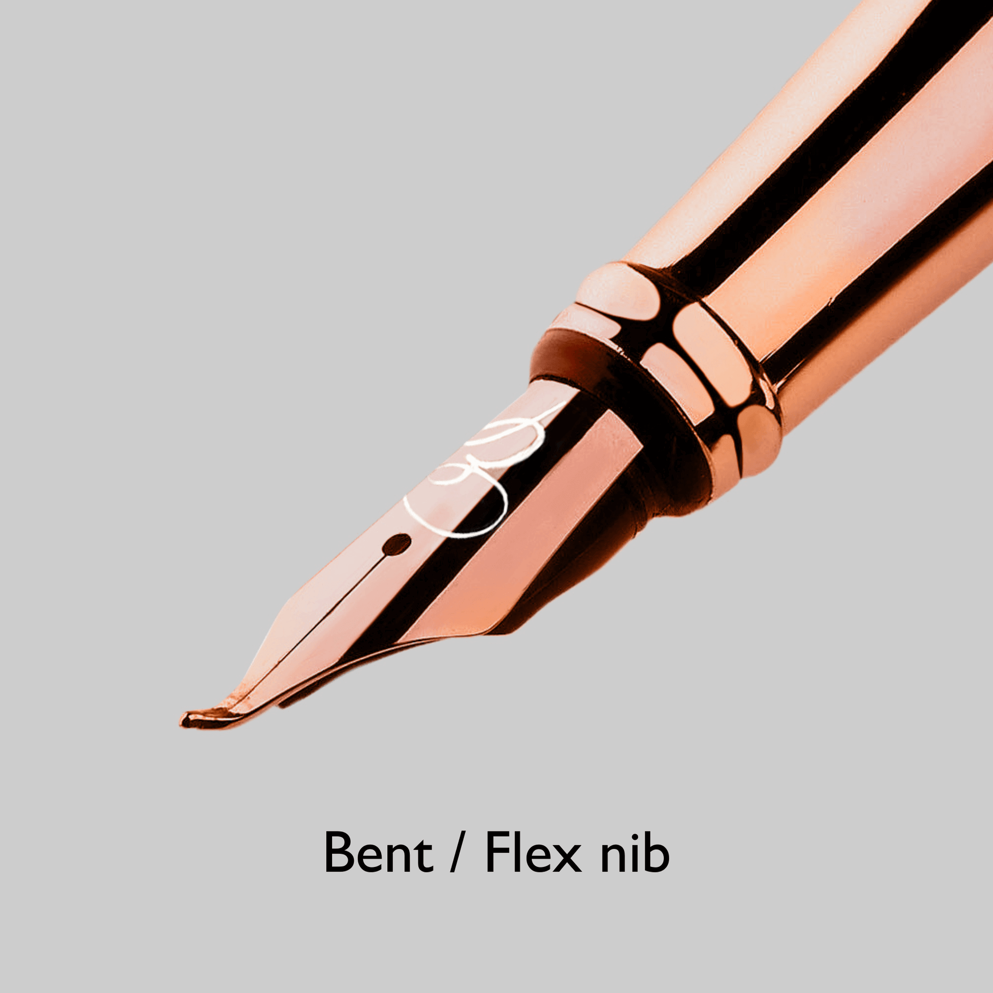 Replacement Nib with Ink Converter - Rose Gold fountain pen