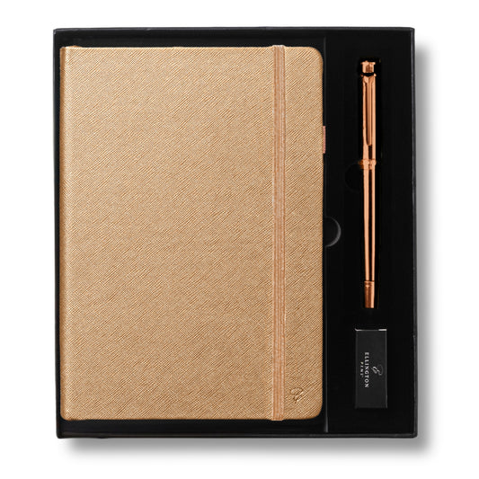 Roselight Veil Journal and Pen Gift Set