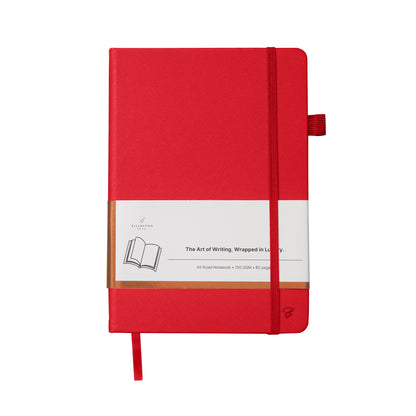 Red Journal - PU Saffiano Leather journal