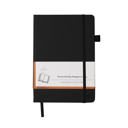 Black Journal - PU Saffiano Leather journal