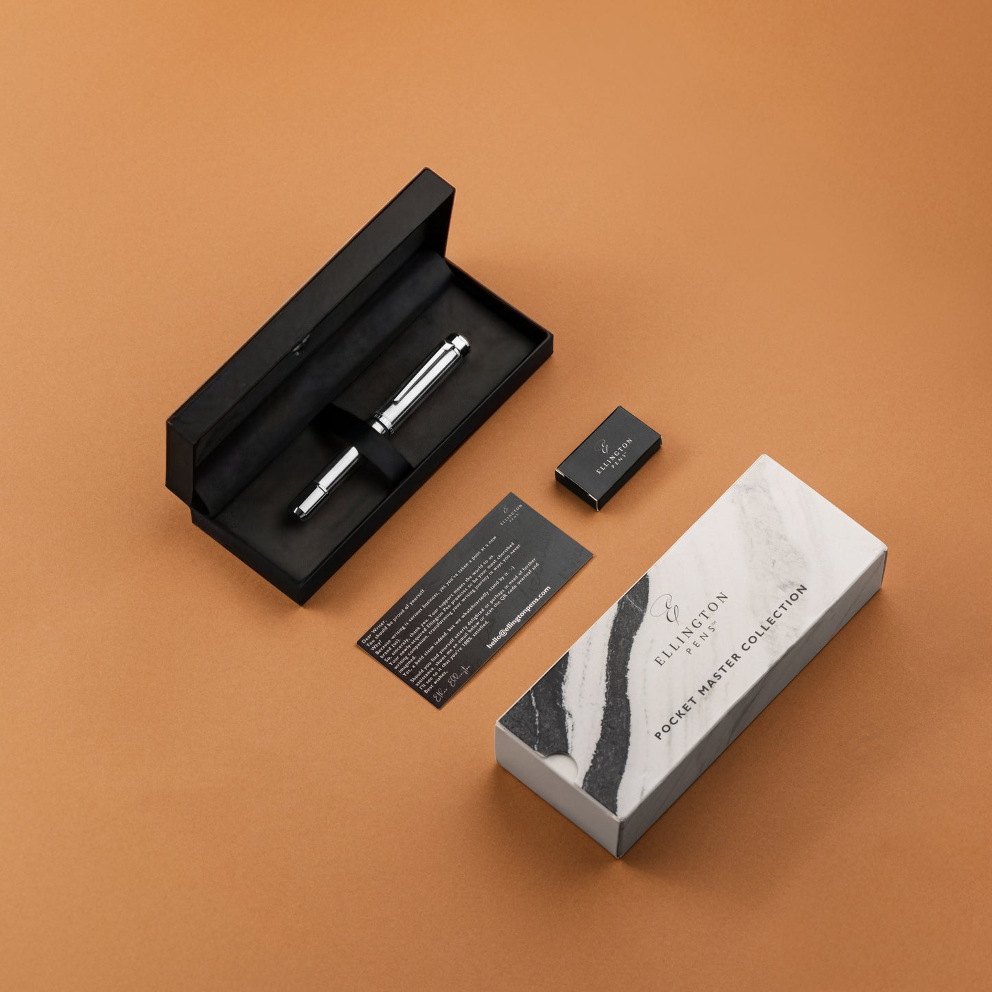 Silver Sonata Pocket Size Fountain Pen
