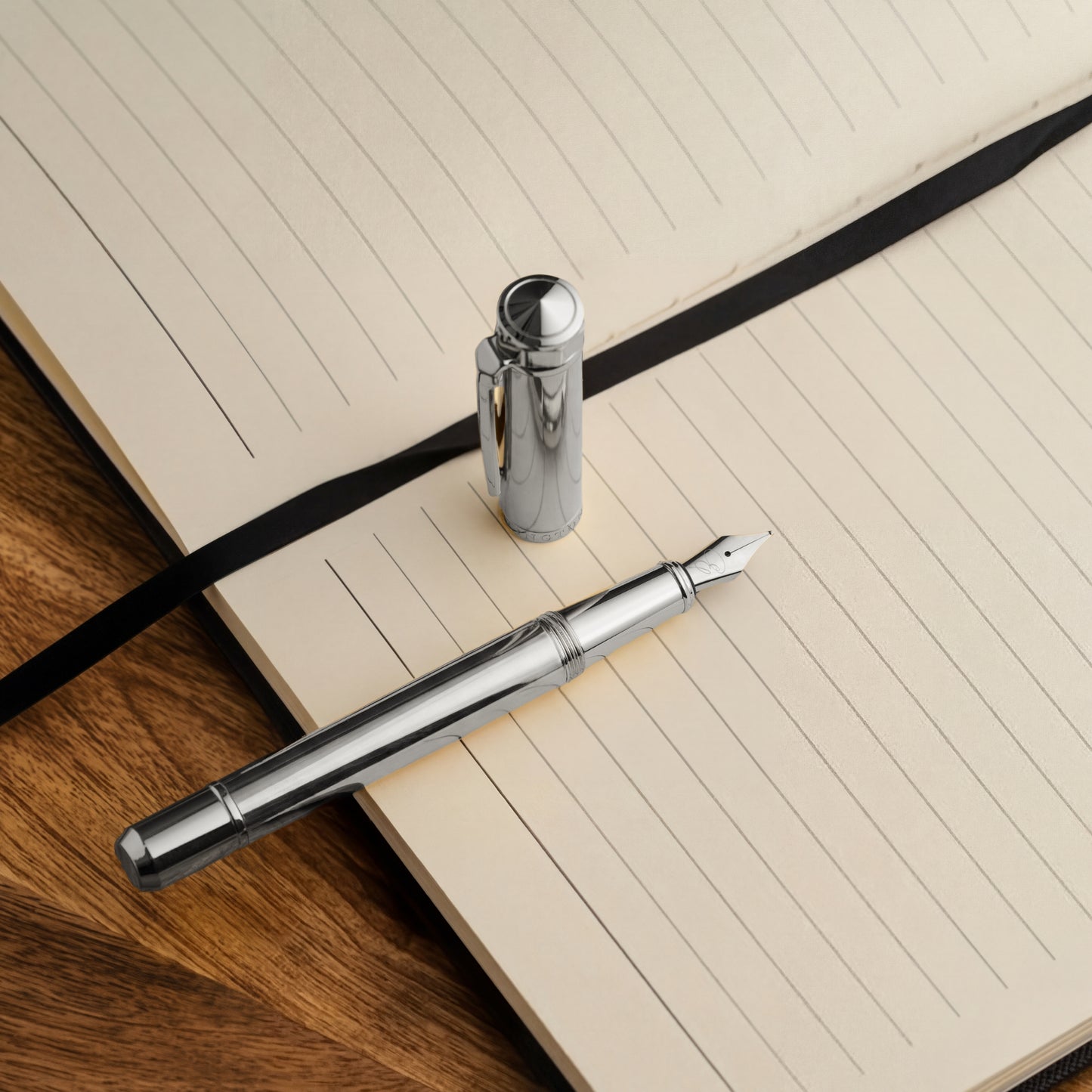Silver Sonata Pocket Size Fountain Pen