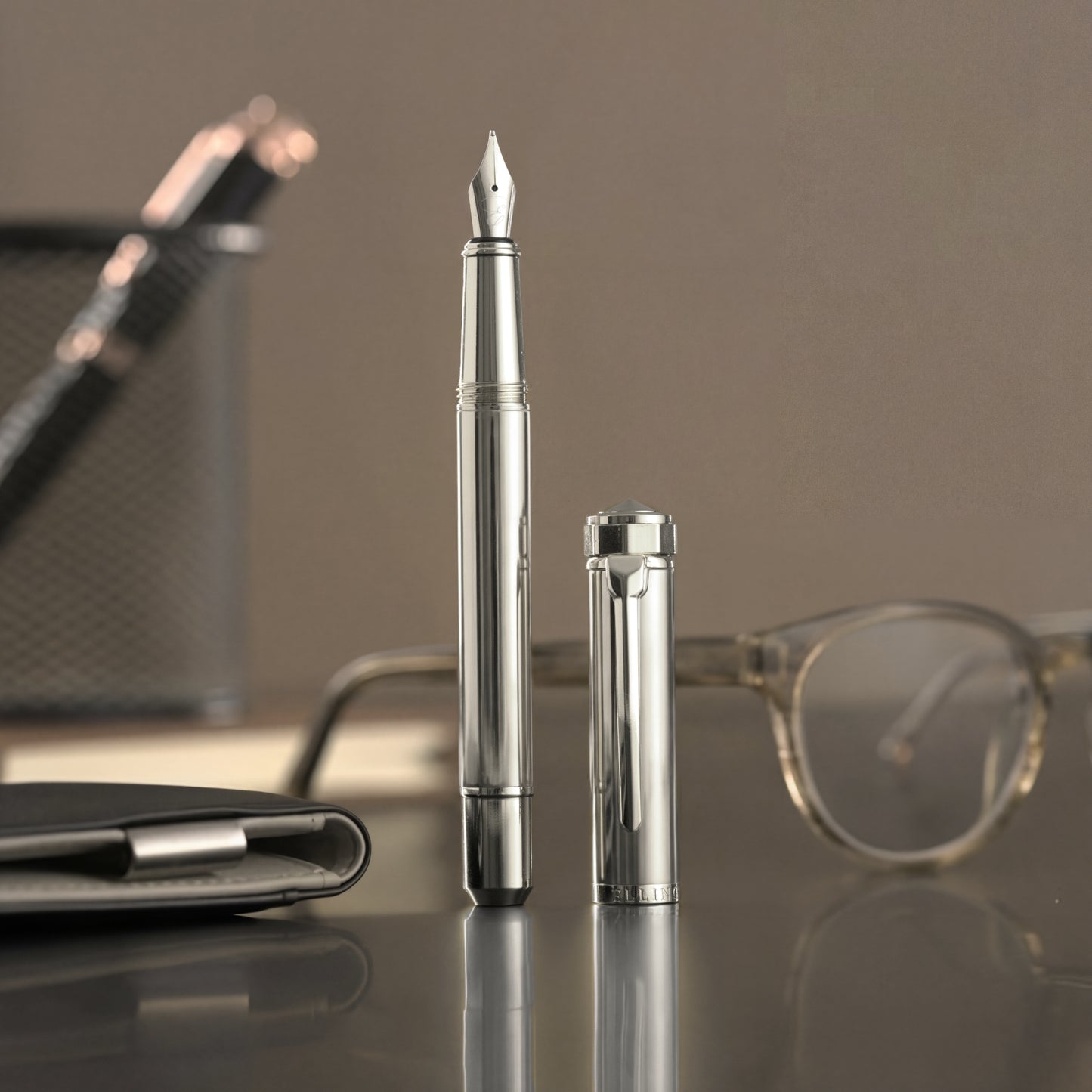 Silver Sonata Pocket Size Fountain Pen