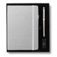 Silver Sonata Journal and Pen Gift Set