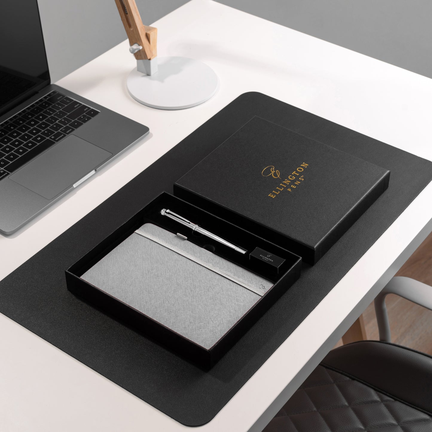 Silver Sonata Journal and Pen Gift Set