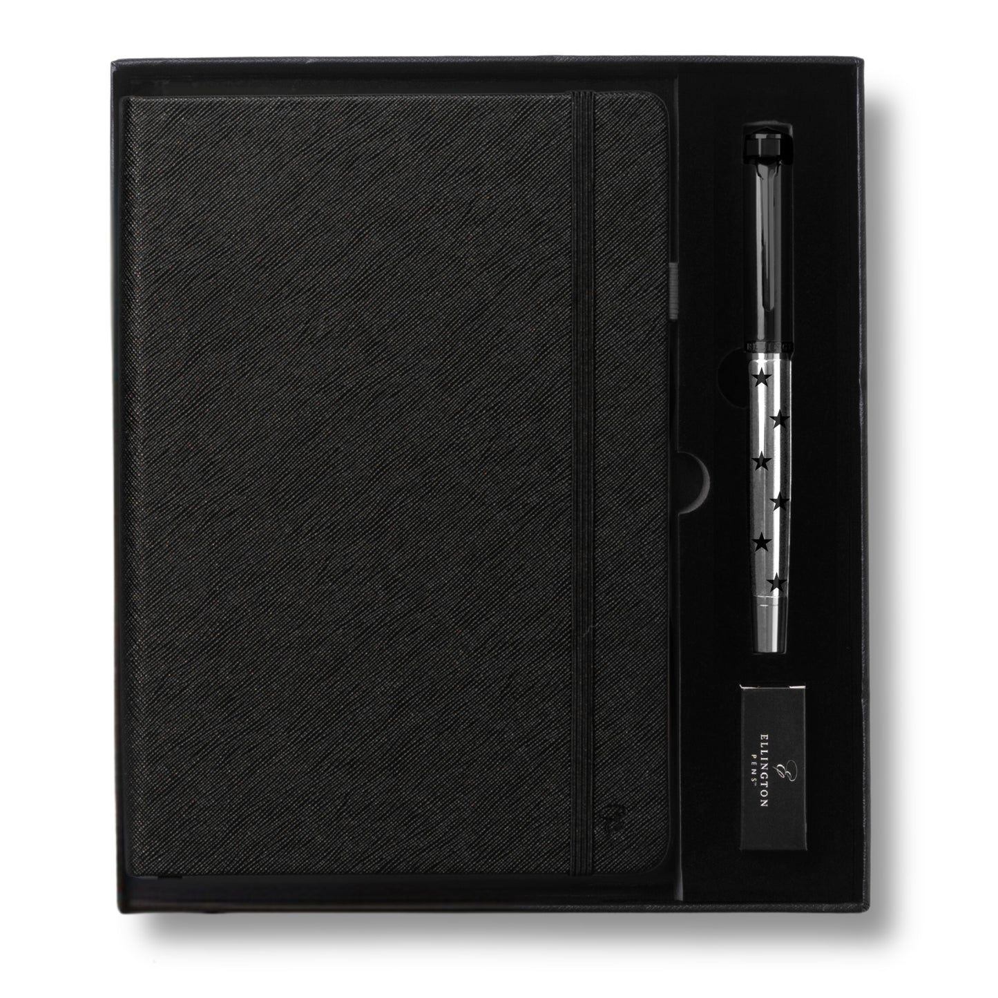 Cosmic Silver Journal and Pen Gift Set