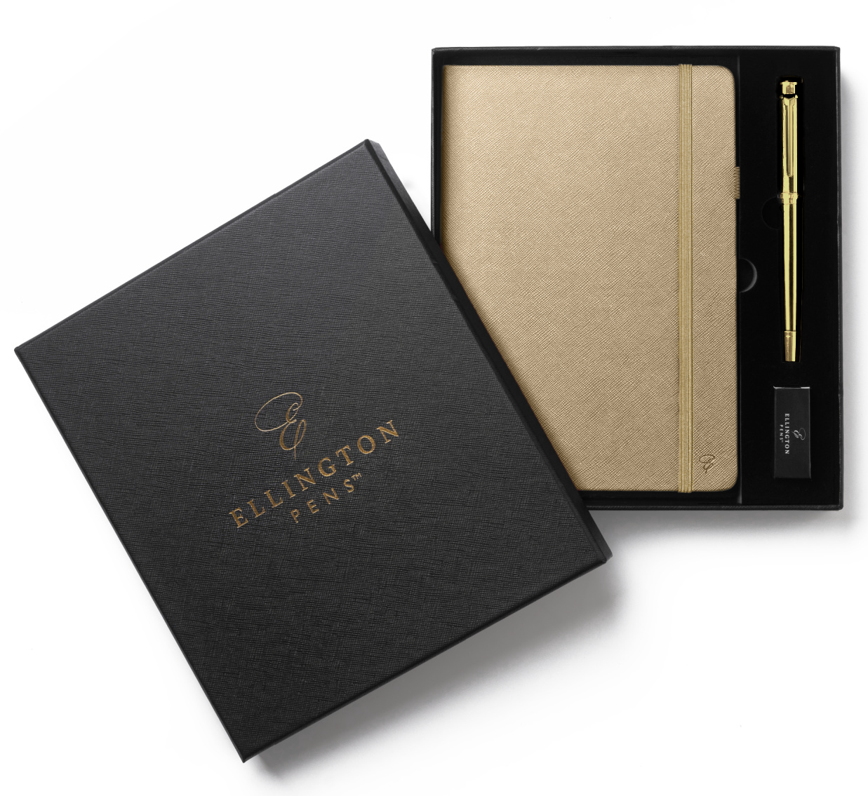 Elysian Gold Journal and Pen Gift Set