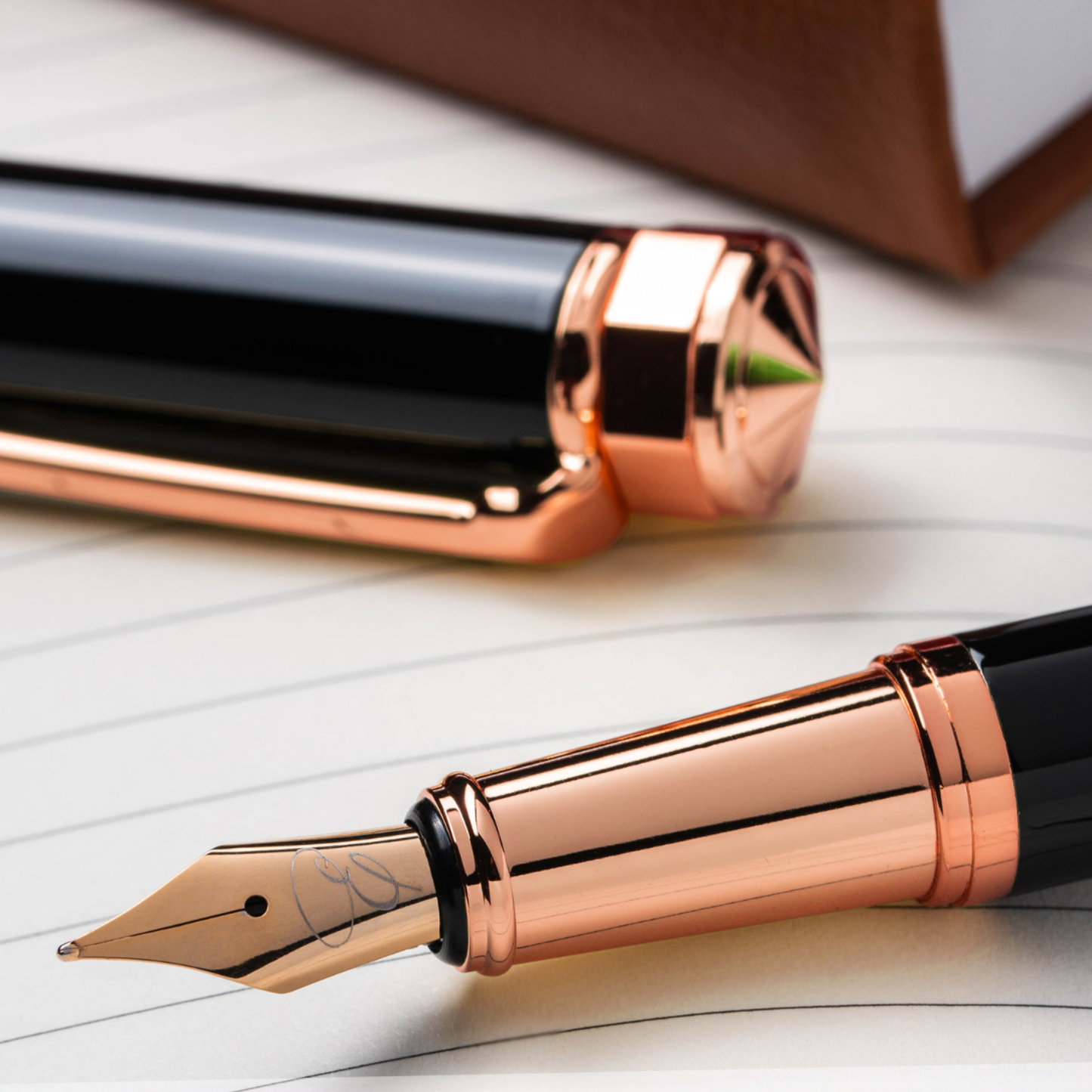 Replacement Nib with Ink Converter - Rose Gold