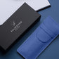 Blue Leather Pen Case with Gift Box