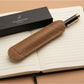 Brown Leather Pen Sleeve with Gift Box