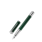 Emerald Sterling Pocket Size Fountain Pen