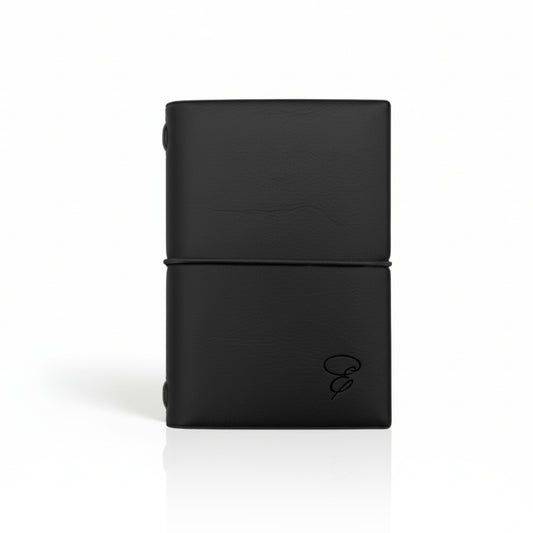 Black Mini Journal - PU Leather