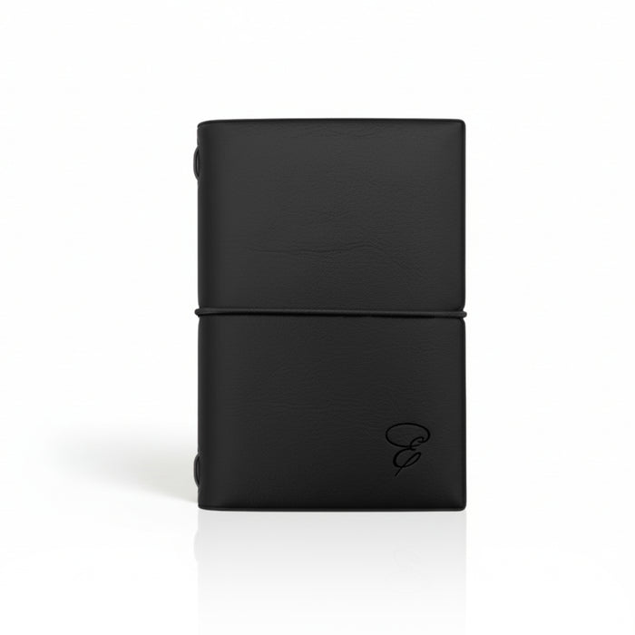 Black Mini Journal - PU Leather