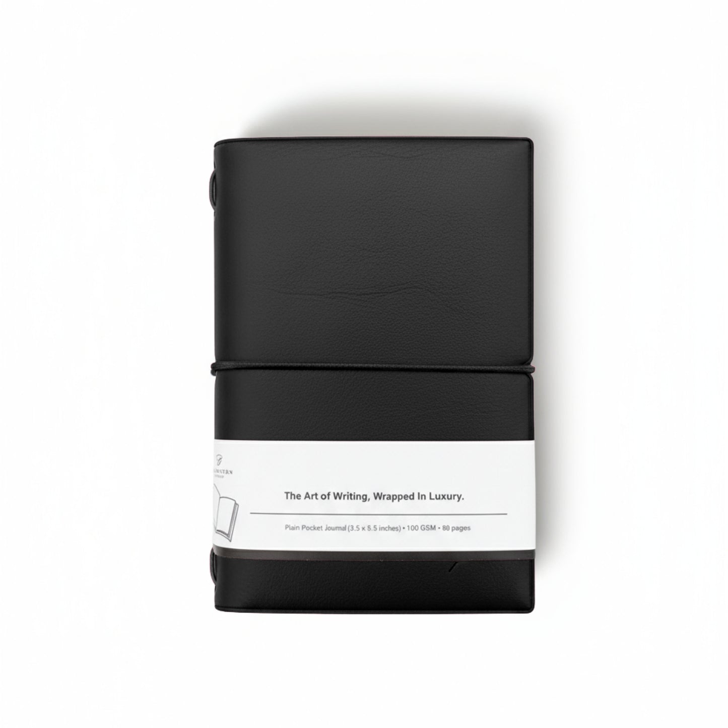 Black Mini Journal - PU Leather