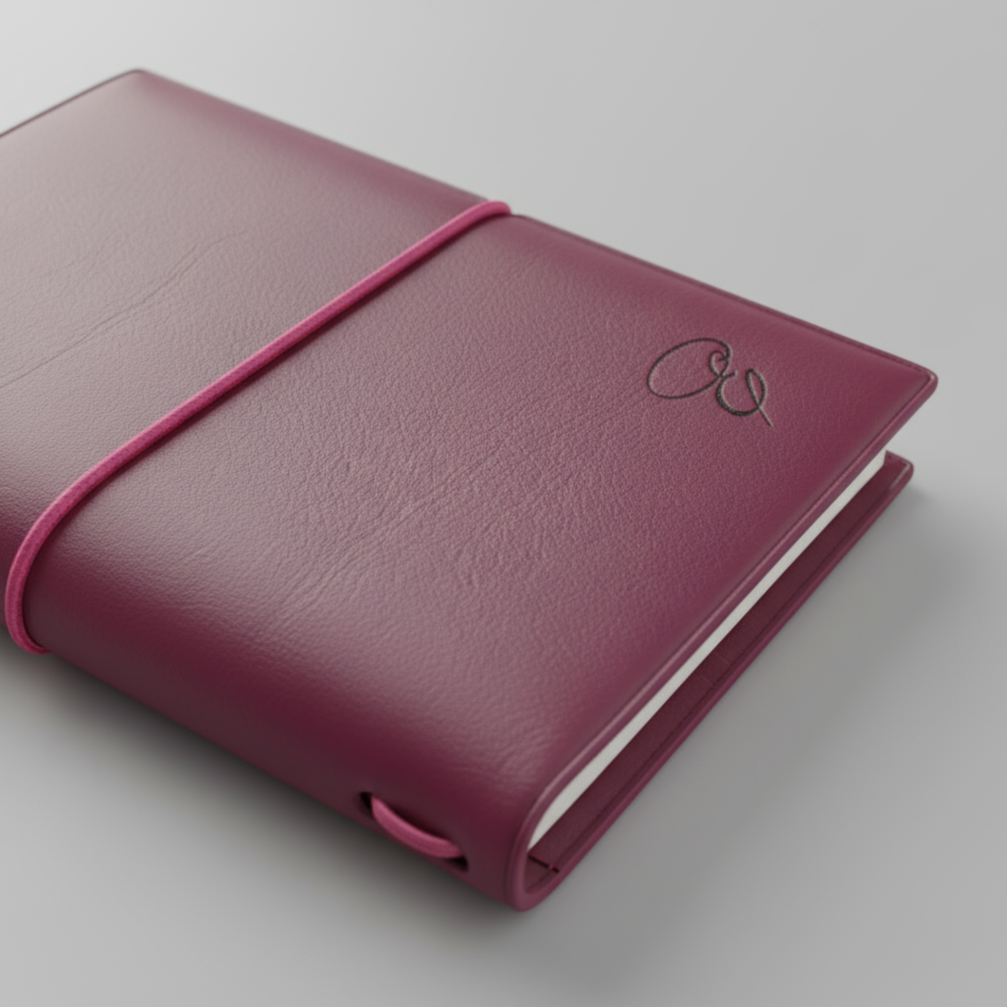 Dusty Rose Mini Journal - PU Leather
