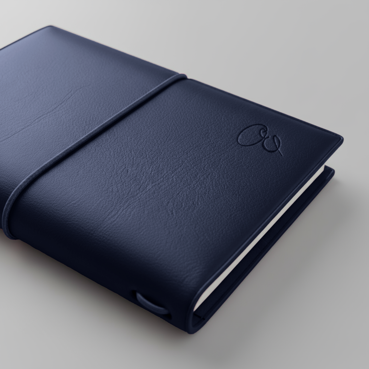 Blue Mini Journal - PU Leather