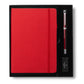 Scarlet Slate Journal and Pen Gift Set